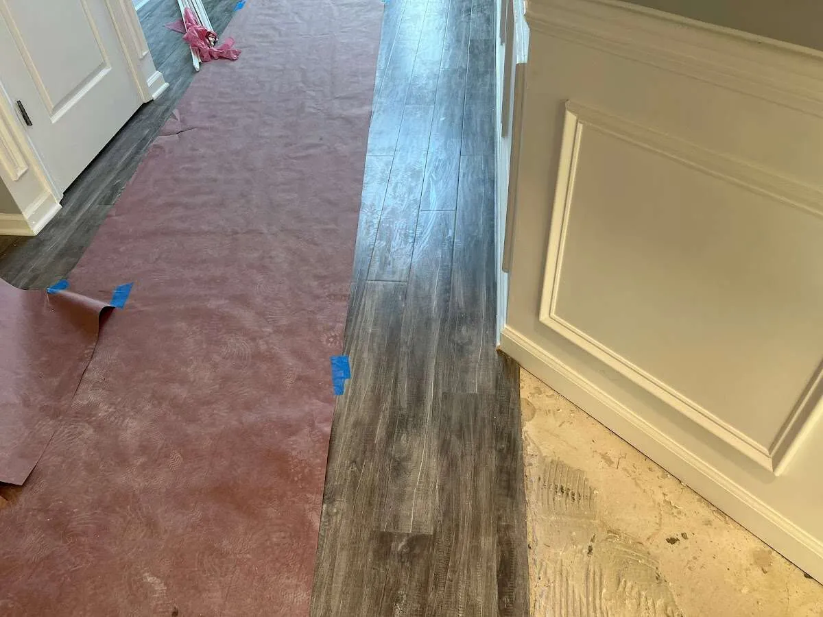 Completed marble shower restoration in Coralville